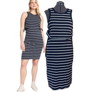 2/$30 Old Navy Maternity Striped Sleeveless Rib-Knit
Nursing Dress Size XL